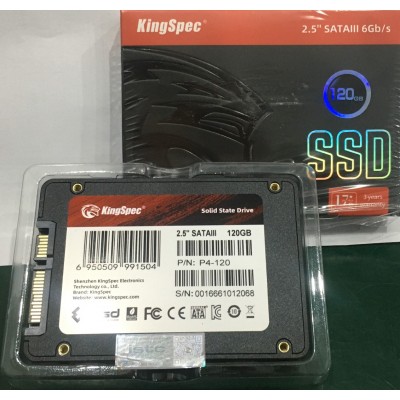 Ổ cứng SSD Kingspec P4-120 -120GB 2.5 Sata